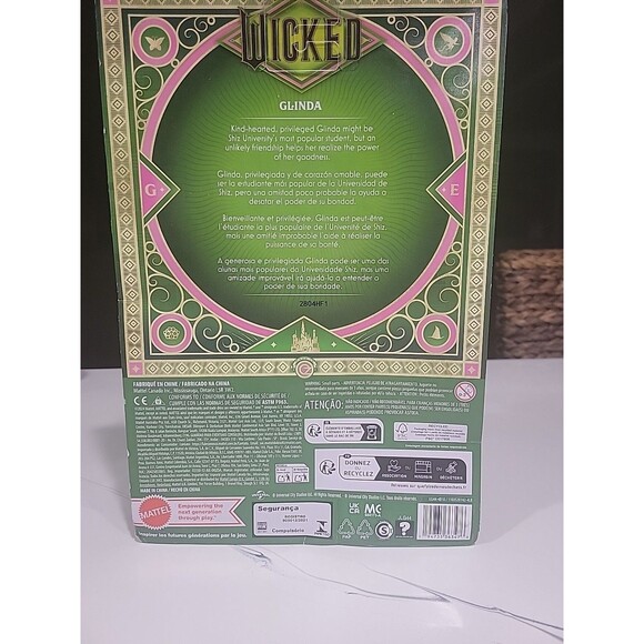 Wicked Glinda Fashion Doll With Removable Fashions & Accessories - Picture 9 of 15